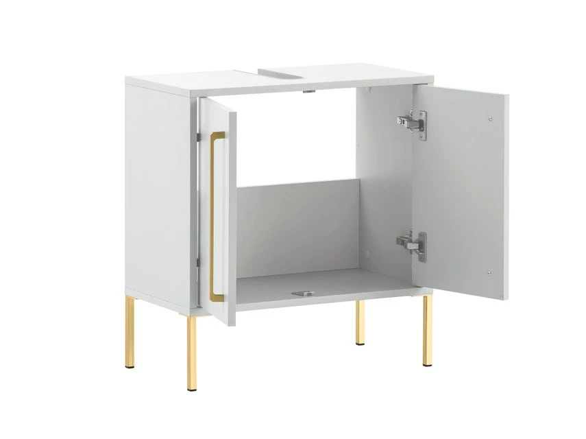 Brandneu ⭐ Vivre Waschbecken-Unterschrank Sarah - 57,1/61,2/30,1 cm in weiß ✔️ 4 Brandneu ⭐ Vivre Waschbecken-Unterschrank Sarah - 57,1/61,2/30,1 cm in weiß ✔️ – Bild 4