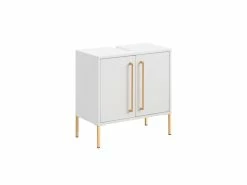 Brandneu ⭐ Vivre Waschbecken-Unterschrank Sarah - 57,1/61,2/30,1 cm in weiß ✔️