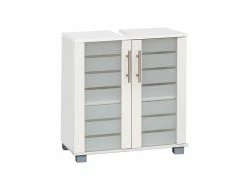 Bestpreis 🎉 Vivre Waschbecken-Unterschrank Niko - 59,8/62,4/32,6 cm in weiß ❤️