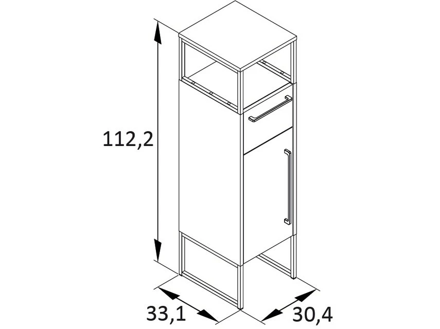 Bestes Angebot 😉 Vivre Unterschrank Limone in weiß 🔔 4 Bestes Angebot 😉 Vivre Unterschrank Limone in weiß 🔔 – Bild 4