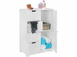 Schlussverkauf 🥰 Vivre Unterschrank Luis - 56/30/83 cm in weiß ⭐